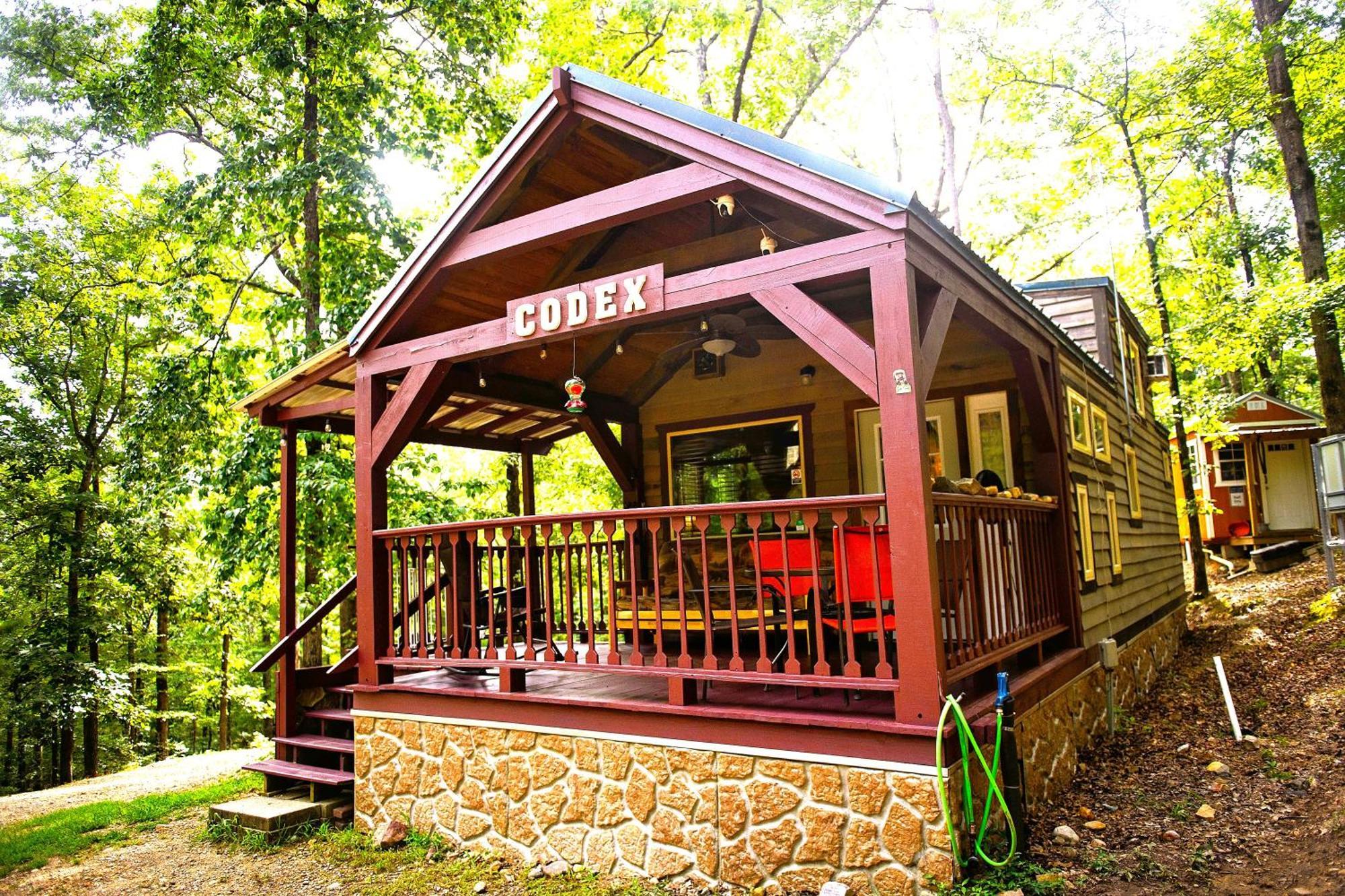 The Codex - Parker Creek Bend Cabins Мърфрисборо Екстериор снимка