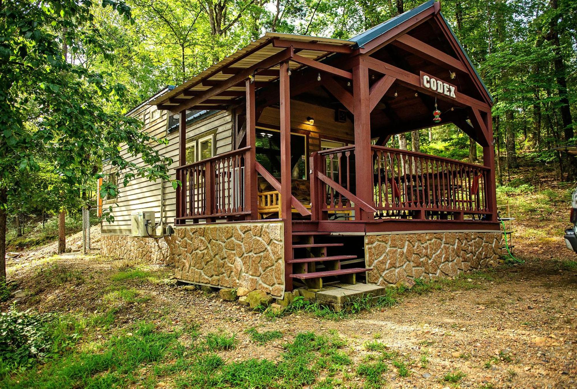 The Codex - Parker Creek Bend Cabins Мърфрисборо Екстериор снимка