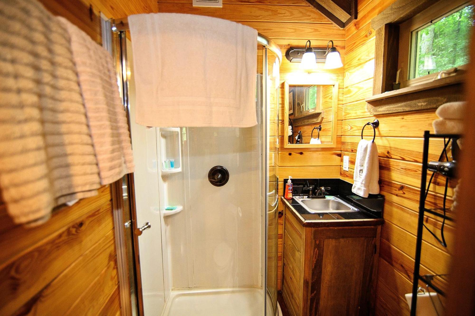 The Codex - Parker Creek Bend Cabins Мърфрисборо Екстериор снимка