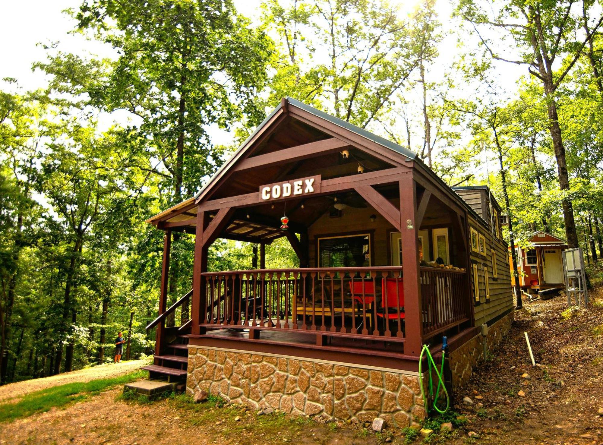 The Codex - Parker Creek Bend Cabins Мърфрисборо Екстериор снимка